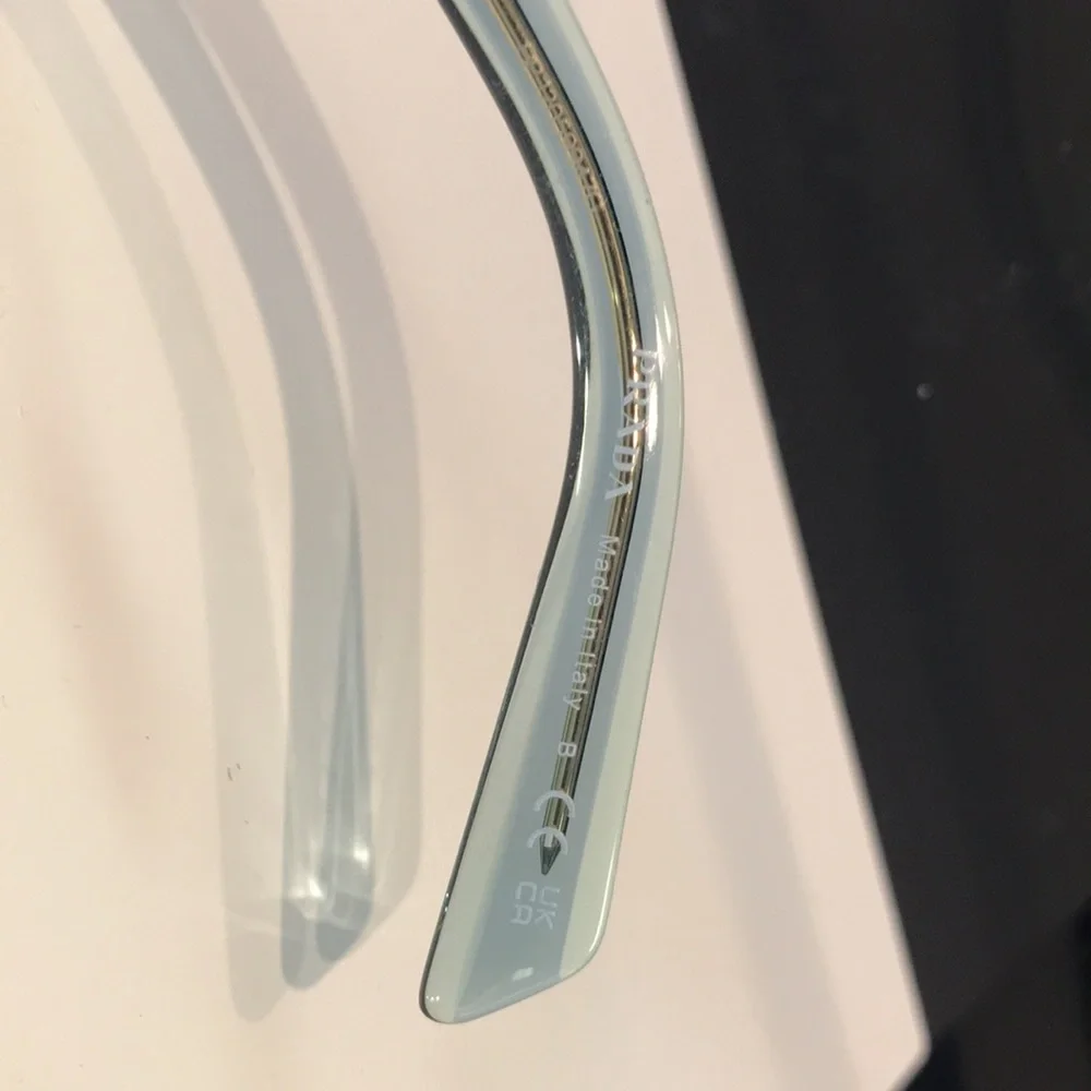 Prada 19WV Blue Women's Eyeglasses New never worn - Picture 7 of 9